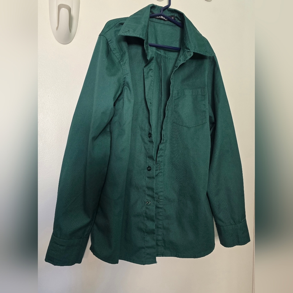Boy's Green Shirt